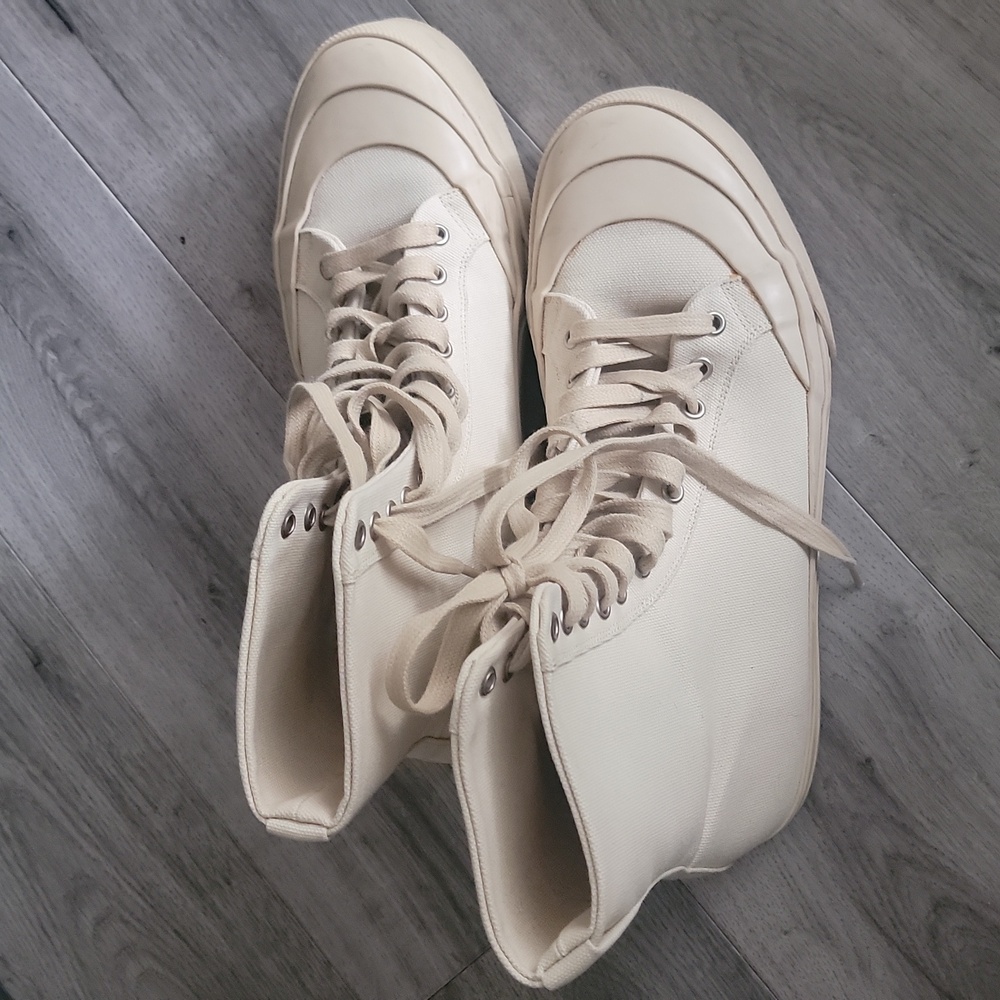 Bottega Veneta Canvas Hightops - Picture 4 of 6